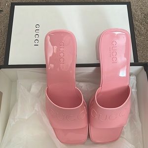 Gucci Rubber Sandals